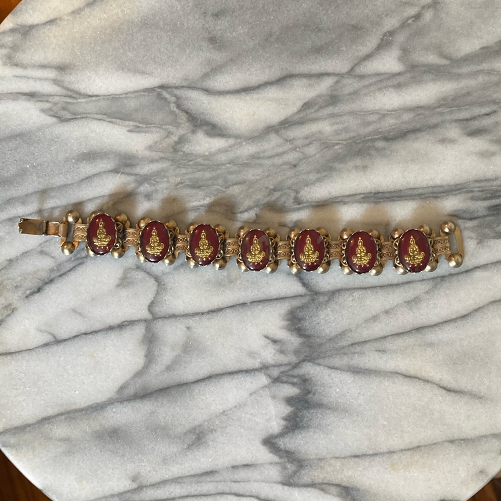 Vintage Buddha bracelet